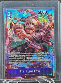 One piece Awakening Of The New Era - Trafalgar Law OP05-069 SR Alt Art - Image 1