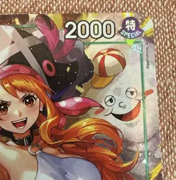One Piece TCG English OP14-031 Nami Alt Art Parallel - Image 3
