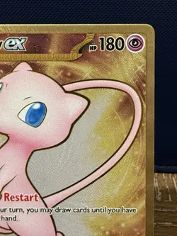 Pokemon TCG Mew EX 151 Metal Card Double Rare 205/165 Near Mint - Image 4