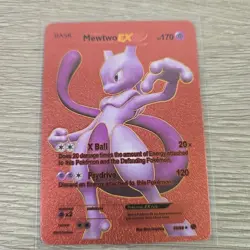 Rare! Mewtwo EX 98/99 Next Destinies Red Foil FanArt Pokemon Card HP 170..!!!!! - Image 1