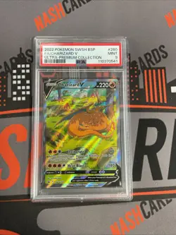 Charizard V SWSH260 SWSH: Sword & Shield Promo Cards Holo psa 9 - Image 1