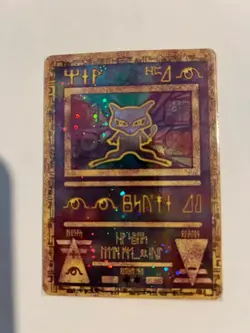 Ancient Mew Pokemon TCG 1st Movie Promo Pokemon Card LP - Image 1