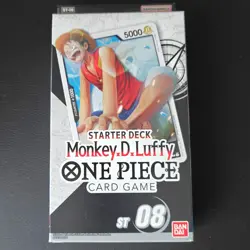 One Piece Card Game Starter Deck ST-08 - Monkey D. Luffy , English - Sealed - Image 1
