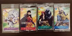 One Piece All Seven Eleven Promo Cards 7/11 Japanese Rufy, Law, Kidd, Gear 5 - Image 1
