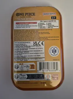 One Piece TCG Card Game - Mini Tin Vol.2 English 2 Packs Of OP 13 + Promo Card - Image 2