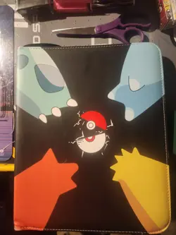 pokemon card binder with cards - Image 1