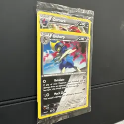 Bisharp 64/114 XY Steam Siege Cosmos Holo Promo Pokemon Card TCG - NM/M SEALED - Image 4