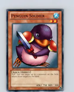 Yu-Gi-Oh TCG Penguin Soldier YS12-EN015 1st Edition Regular Common Card NM - Image 1