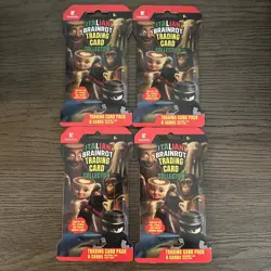 Italian Brainrot Trading Card Game Khadou Booster Sleeved Packs X 4 - Image 1
