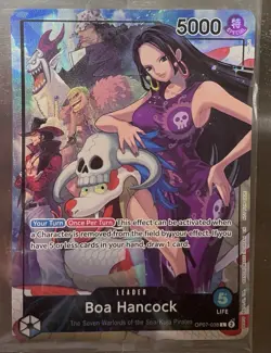 Boa Hancock (2025 PSA Magazine Promo) OP07-038 One Piece Promo Card Foil *BENT - Image 1