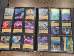 Lorcana card bundle - first chapter, whisper, fabled + folders - Image 2