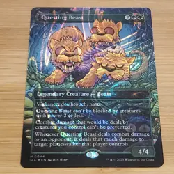 1x Questing Beast, Halo Foil, Secret Lair Countdown, Magic MTG NM 002 - Image 1