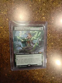 Weaver of Harmony (Extended Art) Kamigawa: Neon Dynasty Unplayed - Rare - Raw - Image 1