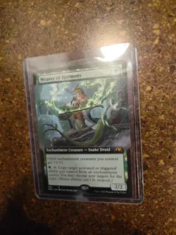 Weaver of Harmony (Extended Art) Kamigawa: Neon Dynasty Unplayed - Rare - Raw - Image 2
