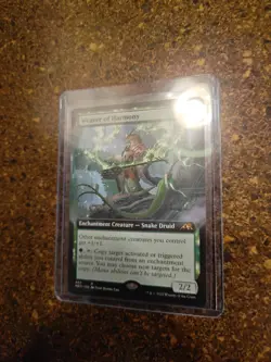Weaver of Harmony (Extended Art) Kamigawa: Neon Dynasty Unplayed - Rare - Raw - Image 3