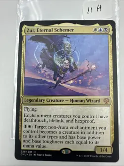 MTG Magic the Gathering Zur, Eternal Schemer (228/281) Dominaria United - Image 2