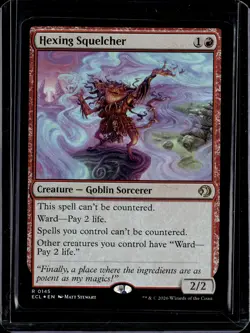 Hexing Squelcher - 145 - Foil - ECL - NM - MTG Magic the Gathering - Image 1