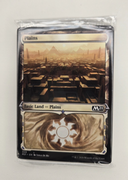 MTG Sealed promo pack - Basic Lands - Core Set 2021 (M21) - Image 1