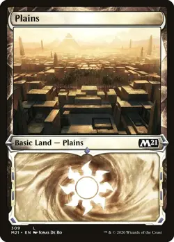 MTG Sealed promo pack - Basic Lands - Core Set 2021 (M21) - Image 3