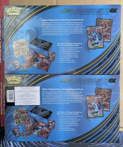 LOT OF 2x Pokemon TCG Mega Charizard X EX Ultra Premium Collection UPC - SEALED - Image 2