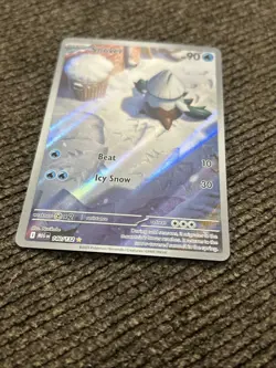 Pokemon TCG Snover Illustration Rare Holo 140/132 Mega Evolutions NM/M - Image 2