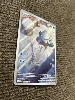 Pokemon TCG Snover Illustration Rare Holo 140/132 Mega Evolutions NM/M - Image 3