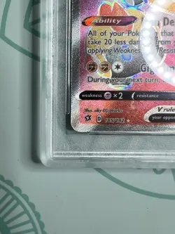 Pokemon TCG - Falinks V Full Art 185/192 Rebel Clash - PSA 10 - Image 5