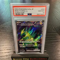 IRON THORNS ex - SUPER RARE - PSA 10 - 2024 SV5a Japanese #081 - Image 1