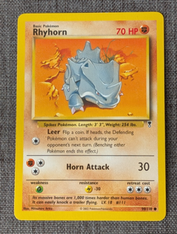 Rhyhorn 90/110 | 2002 Pokemon Legendary Collection - Image 1
