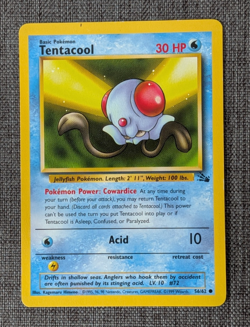 Tentacool 56/62 | 1999 Pokemon Fossil #56 - Image 1