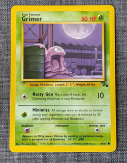 Grimer 48/62 | 1999 Pokemon Fossil #48 - Image 1