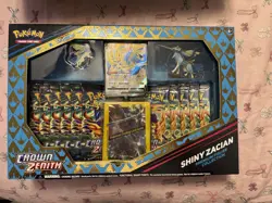 Pokemon TCG: Shiny Zacian Crown Zenith Premium Figure Collection - Image 1