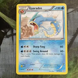 Gyarados 24/124 Dragons Exalted - Pokemon - LP - Image 1