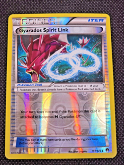Pokemon Gyarados Spirit Link 101/122 Breakpoint Reverse Holo Lp -- L33 - Image 1