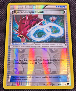 Pokemon Gyarados Spirit Link 101/122 Breakpoint Reverse Holo Lp -- L33 - Image 2