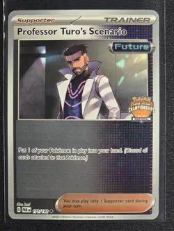 Professor Turo's Scenario 171/182 (Regional Championship Stamp) Paradox Rift NM - Image 1