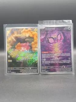 Pokemon ~ Full Art ~ Pawmi 226/091, Pecharunt 129 Promo Sealed - Image 1
