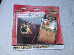 Pokemon TCG Ascended Heroes Tech Sticker Collection Charmander SEALED IN HAND - Image 1