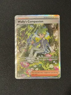 Pokemon Mega Evolution Wally's Compassion 186/132 Near Mint/Mint Condition - Image 1