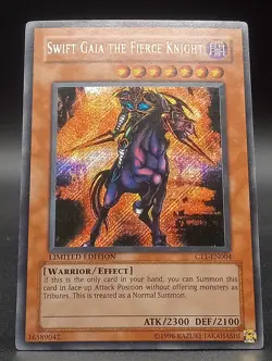 Yu-Gi-Oh~Swift Gaia the Fierce Knight CT1-EN004 Obnoxious Celtic Guard CT1-EN006 - Image 2