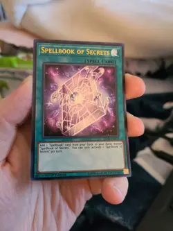 Yugioh Spellbook of Secrets BLLR-EN075 1st Ultra Rare - Image 1
