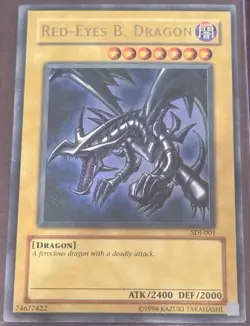 Red-Eyes Black Dragon SDJ-001 YuGiOh Starter Deck: Joey Unlimited - Image 1