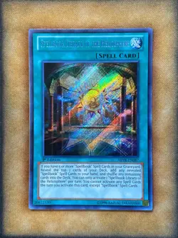 Yugioh Spellbook Library of the Heliosphere ABYR-EN087 Secret Rare 1st Ed NM - Image 1