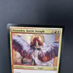Basandra, Battle Seraph Comannder 2011 Magic The Gathering - NM - Image 3