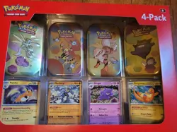Pokemon TCG: Scarlet & Violet 151 Mini Tins 4- Pack SAMS CLUB FACTORY SEALED NEW - Image 2