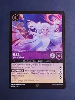 Disney Lorcana - The First Chapter - COLD FOIL Singles You Pick the Card - Image 2