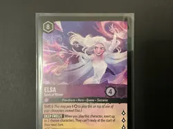 Disney Lorcana TCG - Elsa Spirit of Winter - 42/204 - Legendary Foil - Image 2