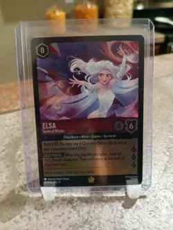 Disney Lorcana TCG Elsa Spirit of Winter 42/204 Fabled Cold Foil Legendary - Image 1