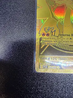 Mega Charizard X EX Gold 130/094 Pack Fresh Mint Pokemon TCG Phantasmal Flames - Image 4