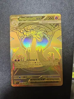 Pokemon TCG| Mega Charizard X EX 130/094 Mega Ultra Rare |Phantasmal Flames| NM - Image 1